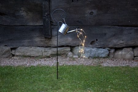 Dew Drop Water can solcelledekorasjon 80 cm - sink - Belysning - Utebelysning - Solcelle utelys & solcellelamper