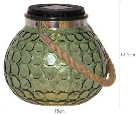 Dotte solcellelykt 15 cm - grønn - Belysning - Utebelysning - Solcelle utelys & solcellelamper