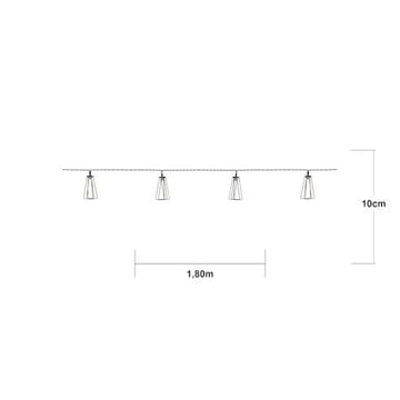 Eddy Solcellelysslynge - svart - Belysning - Utebelysning - Solcelle utelys & solcellelamper