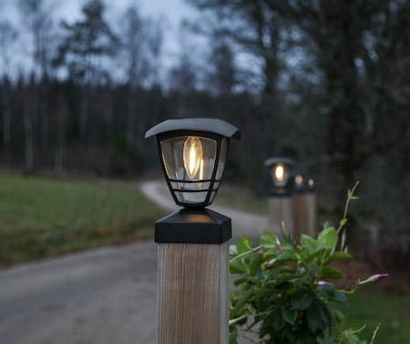 Felix solcelledekorasjon 14 cm - svart - Belysning - Utebelysning - Solcelle utelys & solcellelamper