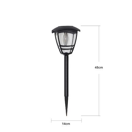 Felix solcellepullert 45 cm - svart - Belysning - Utebelysning