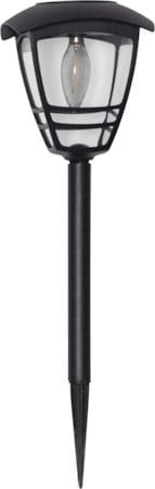 Felix solcellepullert 45 cm - svart - Belysning - Utebelysning