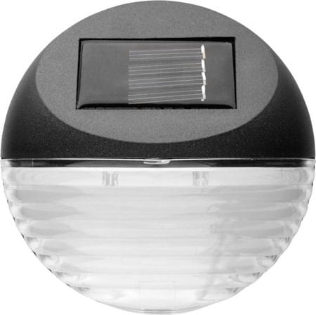 Fency 3-pakning solcellevegglykt 11 cm - brun - Belysning - Utebelysning - Solcelle utelys & solcellelamper