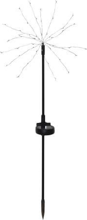 Firework Solar 2-pakning solcelledekorasjoner 60 cm - svart - Belysning - Utebelysning - Solcelle utelys & solcellelamper