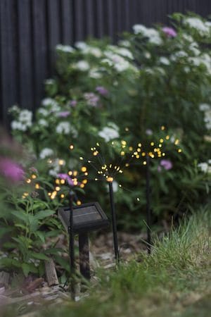 Firework Solar solcelledekorasjon 100 cm - svart - Belysning - Utebelysning - Solcelle utelys & solcellelamper