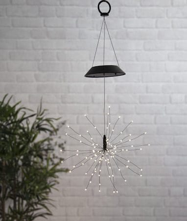 Firework Solar solcelledekorasjon 26 cm - svart - Belysning - Utebelysning - Solcelle utelys & solcellelamper