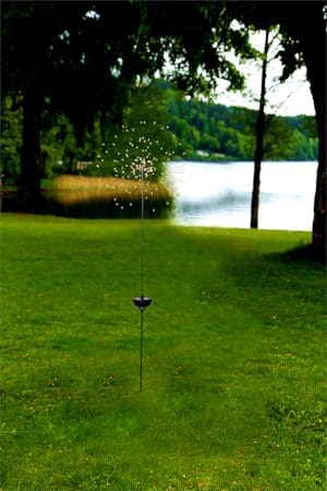 Firework Solar solcelledekorasjon 26 cm - svart - Belysning - Utebelysning - Solcelle utelys & solcellelamper