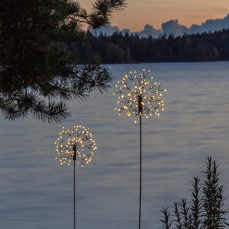 Firework Solar solcelledekorasjon 85 cm - svart - Belysning - Utebelysning - Solcelle utelys & solcellelamper