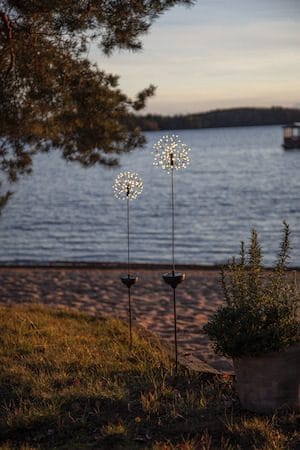 Firework Solar solcelledekorasjon 85 cm - svart - Belysning - Utebelysning - Solcelle utelys & solcellelamper