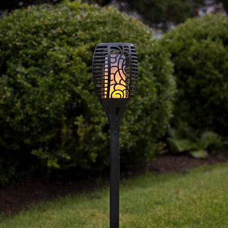 Flame solcellefakkel 54 cm - svart - Belysning - Utebelysning - Solcelle utelys & solcellelamper
