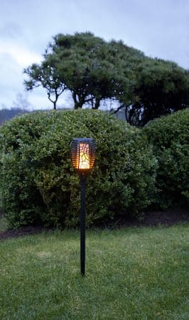 Flame solcellefakkel 54 cm - svart - Belysning - Utebelysning - Solcelle utelys & solcellelamper
