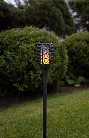 Flame solcellefakkel 54 cm - svart - Belysning - Utebelysning - Solcelle utelys & solcellelamper