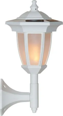 Flame solcellelampe 63 cm - hvit - Belysning - Utebelysning - Solcelle utelys & solcellelamper