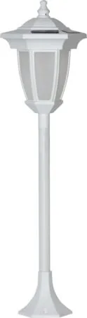 Flame solcellelampe 63 cm - hvit - Belysning - Utebelysning - Solcelle utelys & solcellelamper