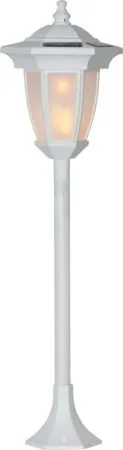 Flame solcellelampe 63 cm - hvit - Belysning - Utebelysning - Solcelle utelys & solcellelamper