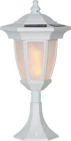 Flame solcellelampe 63 cm - hvit - Belysning - Utebelysning - Solcelle utelys & solcellelamper
