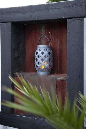 Flame solcellelykt 15 cm - grå - Belysning - Utebelysning - Solcelle utelys & solcellelamper
