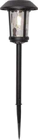 Florian solcellepullert 47 cm - svart - Belysning - Utebelysning