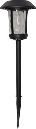 Florian solcellepullert 47 cm - svart - Belysning - Utebelysning