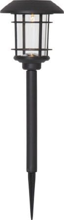 Fride 3-pakning solcellepullerter 34 cm - svart - Belysning - Utebelysning