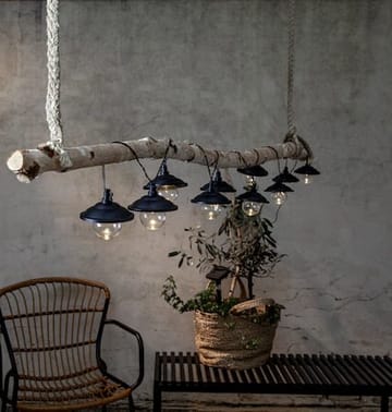 Globe Shade solcellelysslynge 180 cm - svart og transparent - Belysning - Utebelysning - Solcelle utelys & solcellelamper