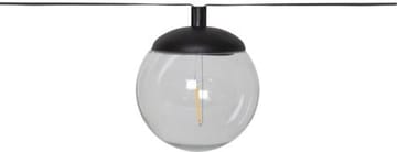 Globe solcellelysslynge 10 cm - svart og transparent - Belysning - Utebelysning - Solcelle utelys & solcellelamper