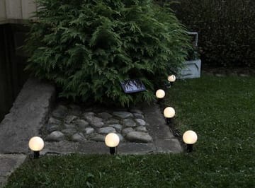 Globus solcellelysslynge 500 cm - hvit - Belysning - Utebelysning - Solcelle utelys & solcellelamper