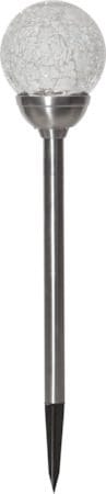 Glory solcellepinne 45 cm - sølvfarget/klar - Belysning - Utebelysning - Solcelle utelys & solcellelamper
