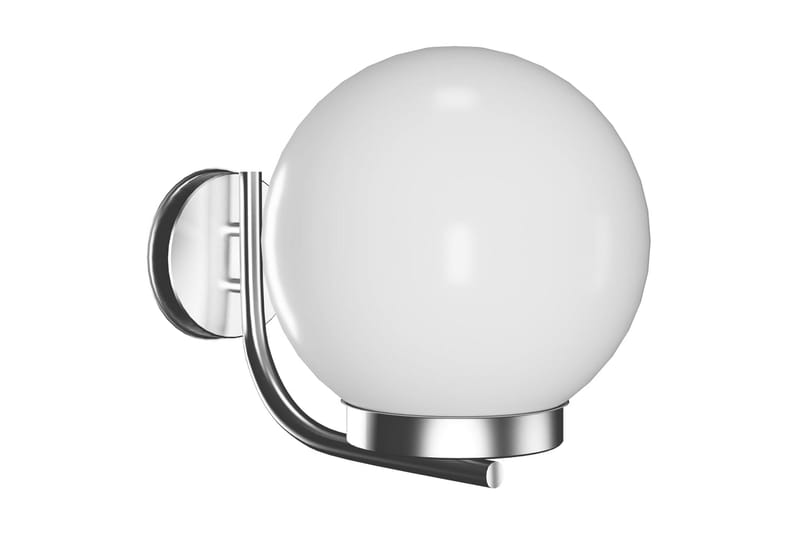 Hage vegglampe 32 cm - Hvit/Rustfritt Stål - Belysning - Utebelysning