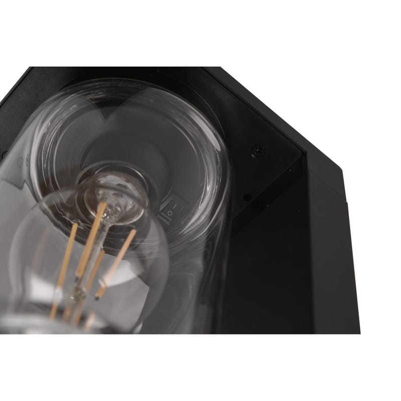 Hagelampe Ardila - 65 cm, Matt svart - Belysning - Utebelysning