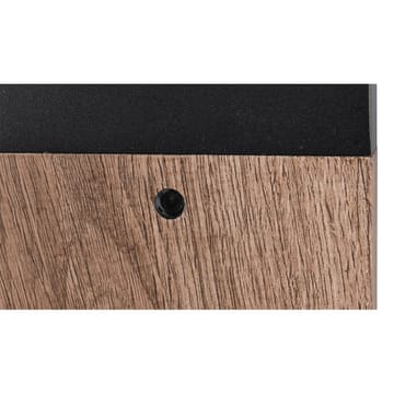 Hagelampe Ardila - 65 cm, Tre/mattsvart - Belysning - Utebelysning