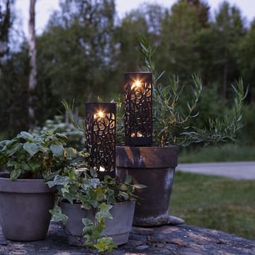 Izola 2-pakning solcelledekorasjon 18 cm - svart - Belysning - Utebelysning - Solcelle utelys & solcellelamper