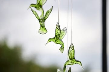 Kolibri solcelledekorasjon 70 cm - grønn - Belysning - Utebelysning - Solcelle utelys & solcellelamper