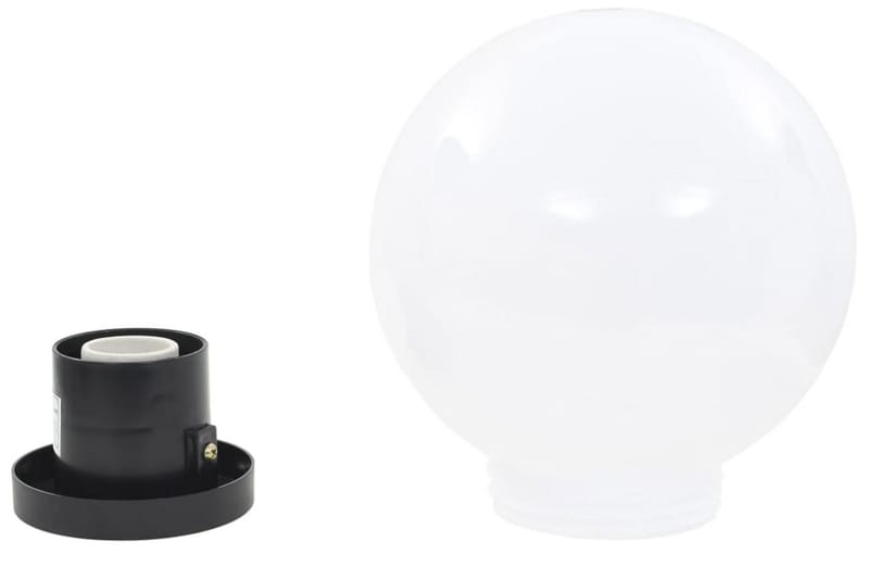 Lampesett LED 2 stk sfrisk 20 cm PMMA - Belysning - Utebelysning