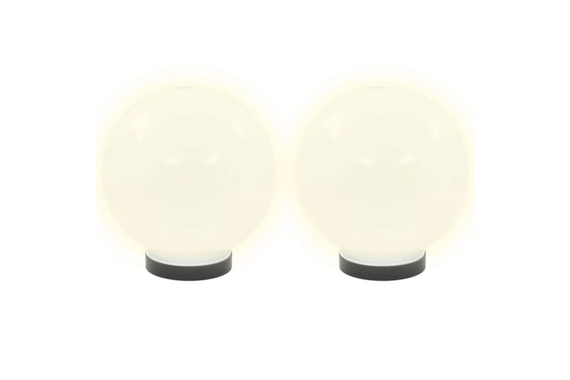 Lampesett LED 2 stk sfrisk 20 cm PMMA - Belysning - Utebelysning