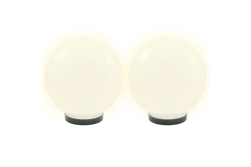 Lampesett LED 2 stk sfrisk 25 cm PMMA - Belysning - Utebelysning