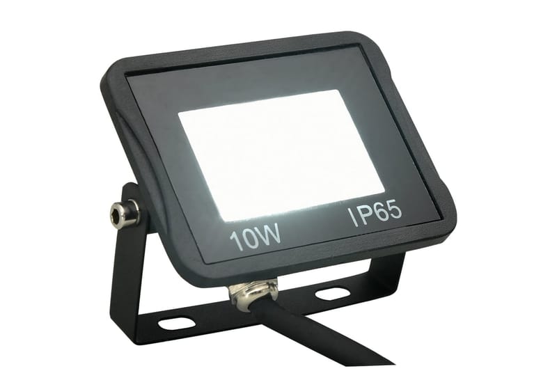 LED-flomlys 20 W kaldhvit - Svart - Belysning - Utebelysning
