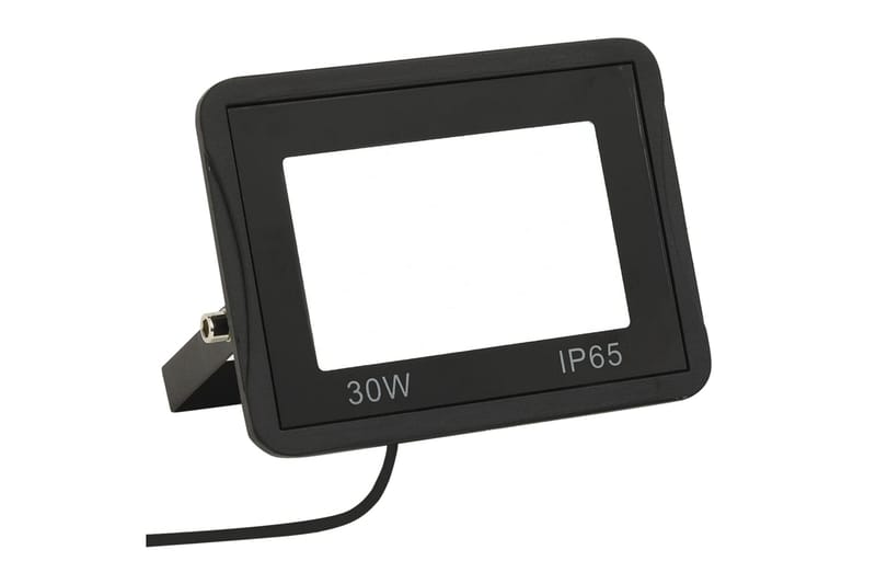 LED-flomlys 30 W kaldhvit - Svart - Belysning - Utebelysning