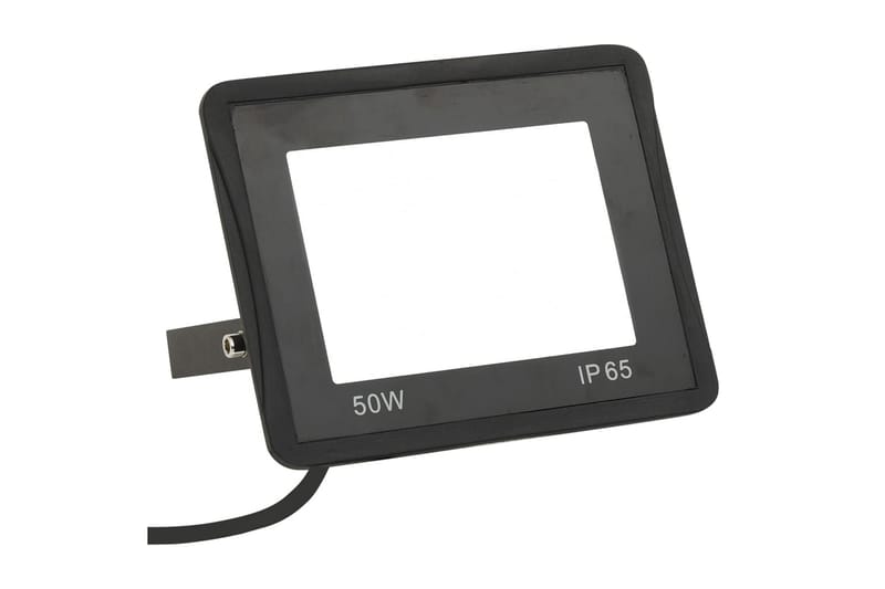 LED-flomlys 50 W kaldhvit - Svart - Belysning - Utebelysning