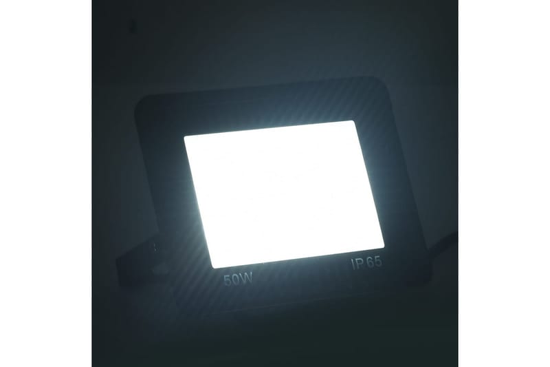LED-flomlys 50 W kaldhvit - Svart - Belysning - Utebelysning