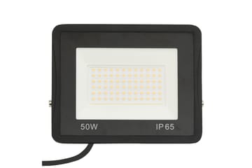 LED-flomlys 50 W kaldhvit - Svart - Belysning - Utebelysning
