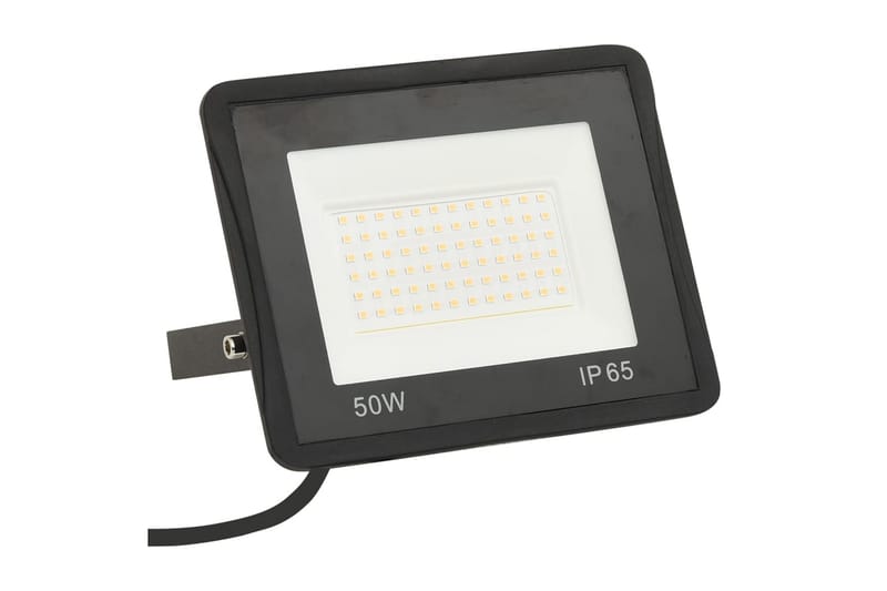 LED-flomlys 50 W kaldhvit - Svart - Belysning - Utebelysning