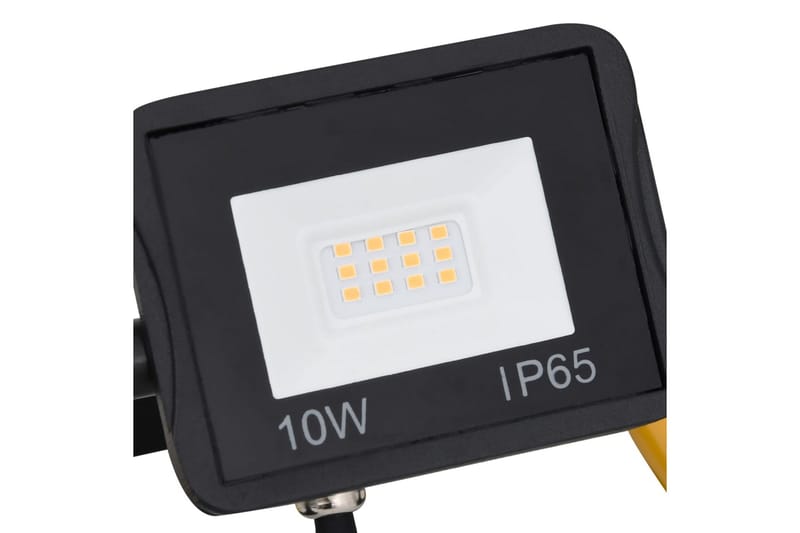 LED-flomlys med håndtak 10 W - Svart - Belysning - Utebelysning