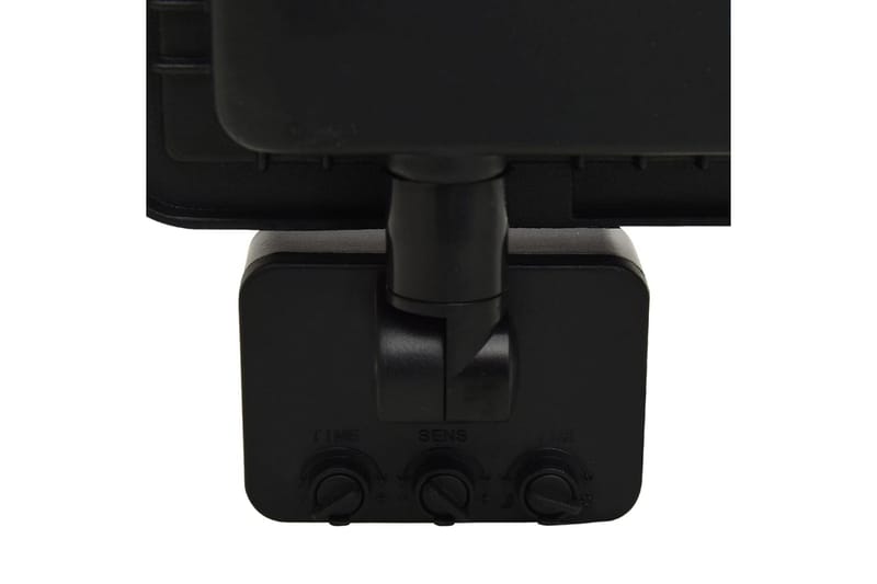 LED-flomlys med sensor 100 W varmhvit - Svart - Belysning - Utebelysning