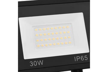 LED-flomlys med sensor 30 W kaldhvit - Svart - Belysning - Utebelysning