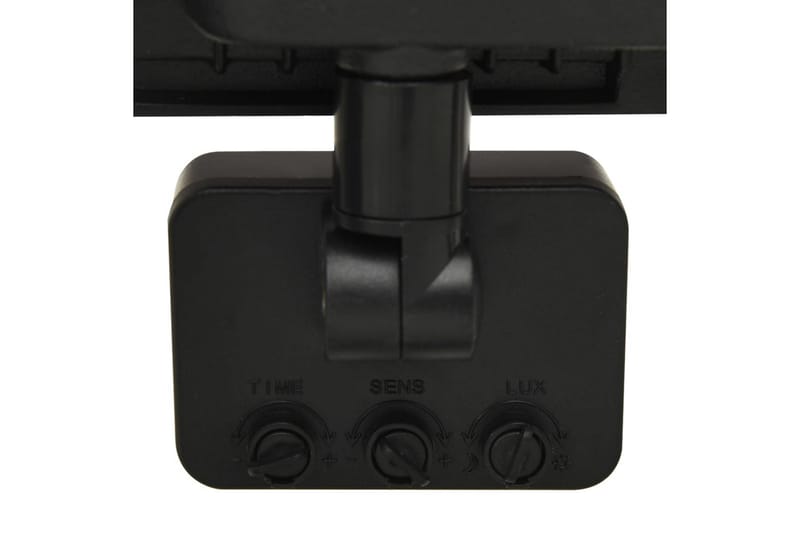 LED-flomlys med sensor 50 W varmhvit - Svart - Belysning - Utebelysning