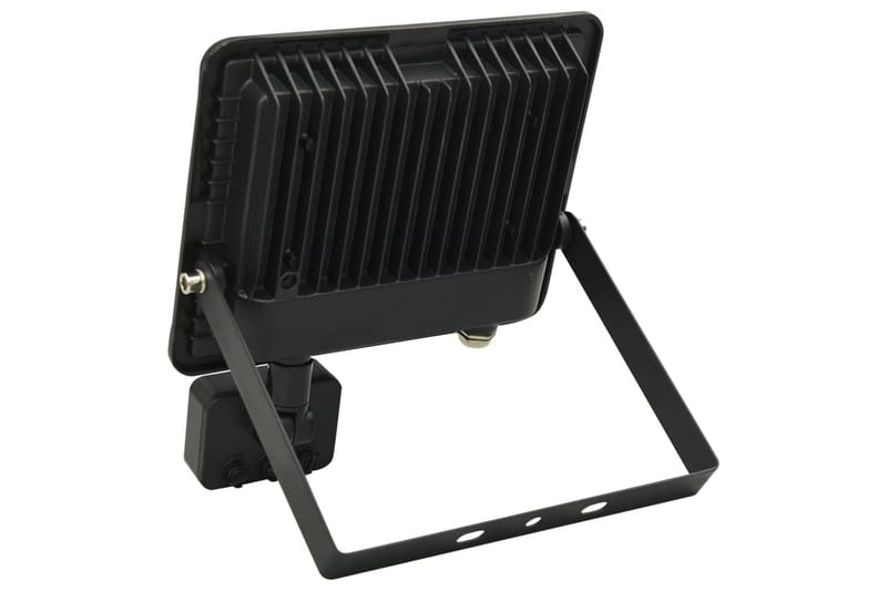 LED-flomlys med sensor 50 W varmhvit - Svart - Belysning - Utebelysning