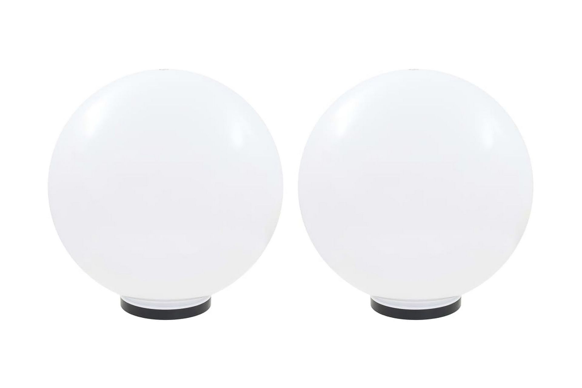 LED-kulelamper 2 stk sfrisk 50 cm PMMA - Belysning - Utebelysning - LED-belysning utendørs