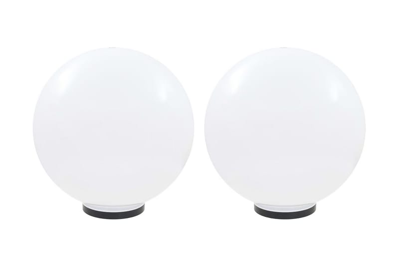 LED-kulelamper 2 stk sfrisk 50 cm PMMA - Belysning - Utebelysning - LED-belysning utendørs
