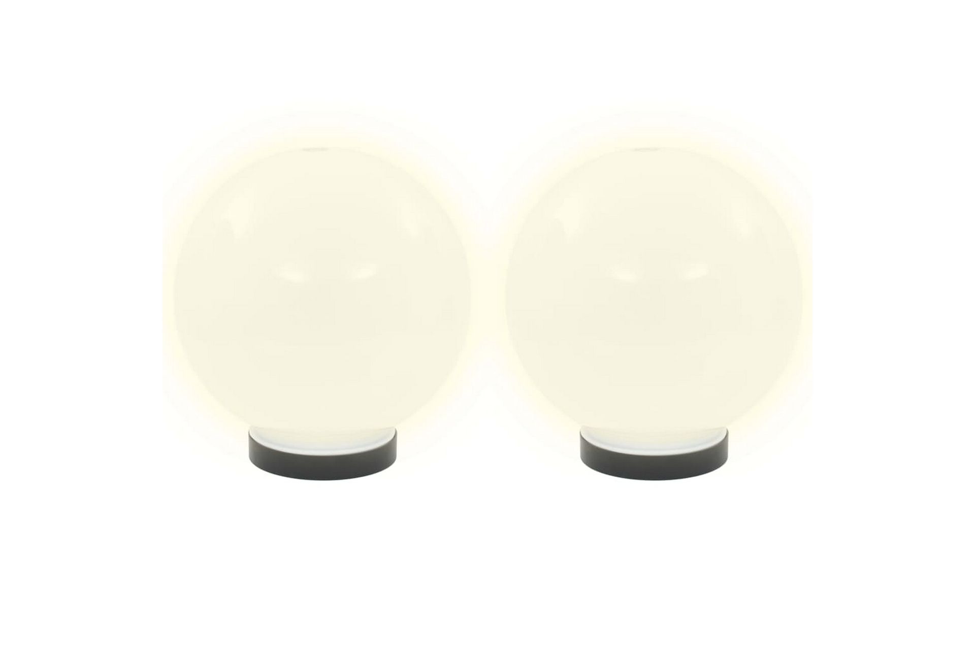 LED-kulelamper 4 stk sfrisk 20 cm PMMA - Belysning - Utebelysning - LED-belysning utendørs